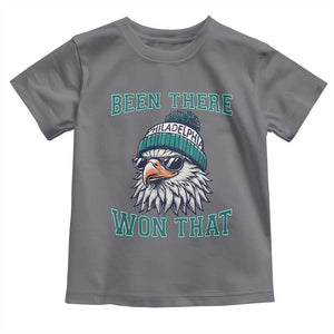 Been There Won That Fierce Eagle Graphic Toddler T Shirt TS02 Charcoal Print Your Wear