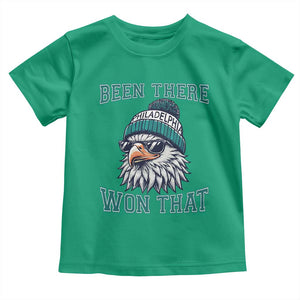 Been There Won That Fierce Eagle Graphic Toddler T Shirt TS02 Irish Green Print Your Wear
