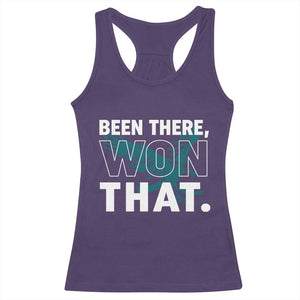 Been There Won That Racerback Tank Top Game Day Champions Sport Fans TS02 Purple Print Your Wear