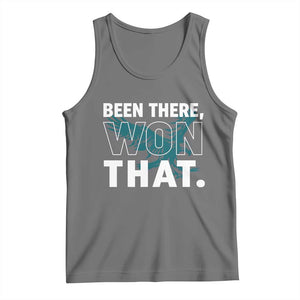 Been There Won That Tank Top Game Day Champions Sport Fans TS02 Black Heather Print Your Wear