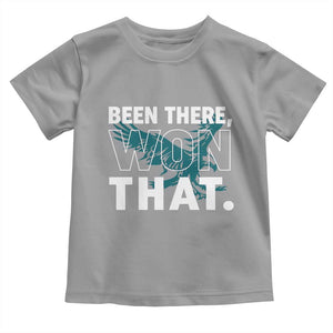 Been There Won That Toddler T Shirt Game Day Champions Sport Fans TS02 Sport Gray Print Your Wear
