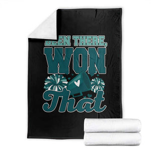 Been There Won That Cheer Spirit Throw Blanket Game Day Champions Sport Fans TS02 Black Print Your Wear
