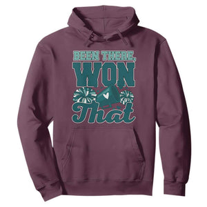 Been There Won That Cheer Spirit Hoodie Game Day Champions Sport Fans TS02 Maroon Print Your Wear