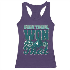Been There Won That Cheer Spirit Racerback Tank Top Game Day Champions Sport Fans TS02 Purple Print Your Wear