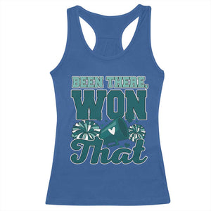 Been There Won That Cheer Spirit Racerback Tank Top Game Day Champions Sport Fans TS02 Royal Blue Print Your Wear