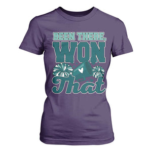 Been There Won That Cheer Spirit T Shirt For Women Game Day Champions Sport Fans TS02 Purple Print Your Wear