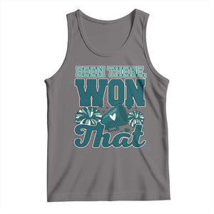 Been There Won That Cheer Spirit Tank Top Game Day Champions Sport Fans TS02 Deep Heather Print Your Wear