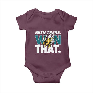 Been There Won That Fierce Eagle Baby Onesie Game Day Champions Sport Fans TS02 Maroon Print Your Wear