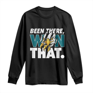 Been There Won That Fierce Eagle Long Sleeve Shirt Game Day Champions Sport Fans TS02 Black Print Your Wear