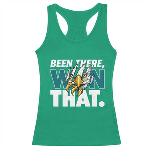 Been There Won That Fierce Eagle Racerback Tank Top Game Day Champions Sport Fans TS02 Irish Green Print Your Wear