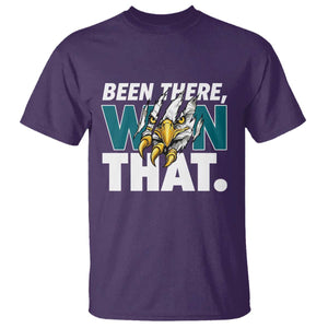 Been There Won That Fierce Eagle T Shirt Game Day Champions Sport Fans TS02 Purple Print Your Wear