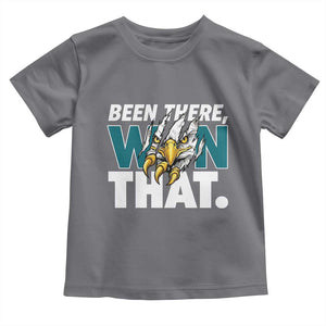 Been There Won That Fierce Eagle Toddler T Shirt Game Day Champions Sport Fans TS02 Charcoal Print Your Wear