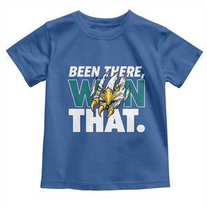 Been There Won That Fierce Eagle Toddler T Shirt Game Day Champions Sport Fans TS02 Royal Blue Print Your Wear