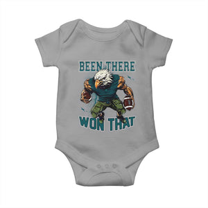 Been There Won That Fierce Football Graphic Baby Onesie Game Day Champions Sport Fans TS02 Sport Gray Print Your Wear