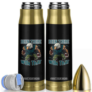 Been There Won That Fierce Football Graphic Bullet Tumbler Game Day Champions Sport Fans TS02 Black Print Your Wear