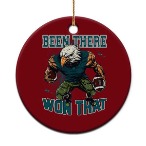 Been There Won That Fierce Football Graphic Ceramic Ornament Game Day Champions Sport Fans TS02 1pc Red Print Your Wear