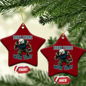 Been There Won That Fierce Football Graphic Ceramic Ornament Game Day Champions Sport Fans TS02 Print Your Wear