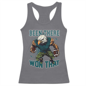 Been There Won That Fierce Football Graphic Racerback Tank Top Game Day Champions Sport Fans TS02 Charcoal Print Your Wear