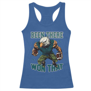 Been There Won That Fierce Football Graphic Racerback Tank Top Game Day Champions Sport Fans TS02 Royal Blue Print Your Wear