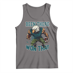 Been There Won That Fierce Football Graphic Tank Top Game Day Champions Sport Fans TS02 Deep Heather Print Your Wear