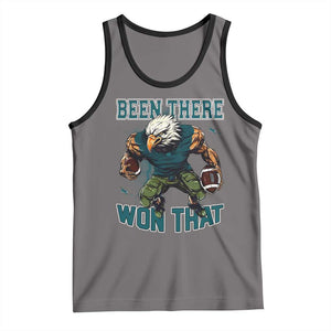 Been There Won That Fierce Football Graphic Tank Top Game Day Champions Sport Fans TS02 Deep Heather Black Print Your Wear