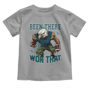 Been There Won That Fierce Football Graphic Toddler T Shirt Game Day Champions Sport Fans TS02 Sport Gray Print Your Wear