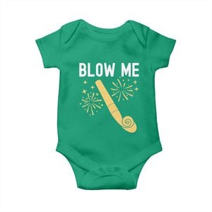 Funny Offensive Blow Me Baby Onesie Adult Humor Party Celebration TS02 Irish Green Print Your Wear