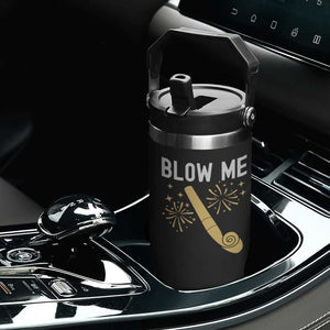 Funny Offensive Blow Me Flip Straw Tumbler Adult Humor Party Celebration TS02 Print Your Wear