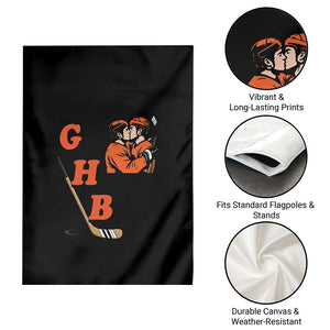 Yeah I Like GHB Gay Hockey Boys Garden Flag LGBTQ Pride Hockey Fan TS02 Print Your Wear