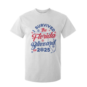 I Survived The Florida Blizzard Of 2025 T Shirt For Kid TS02 White Print Your Wear