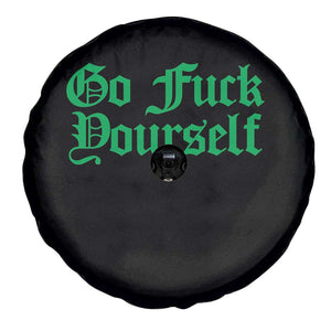 Fanone Officer Go F Yourself Spare Tire Cover Edgy Rebellious Attitude TS02 Print Your Wear