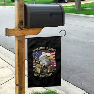 USA 250th Anniversary 1776 2026 4th of July Garden Flag Patriotic Eagle Liberty Bell Statue of Liberty Graphic TS02 Print Your Wear