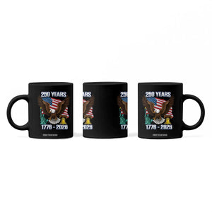 250 Years of Freedom 1776 2026 Patriotic Eagle Coffee Mug 4th of July American Flag Liberty Bell Statue of Liberty TS02 Print Your Wear