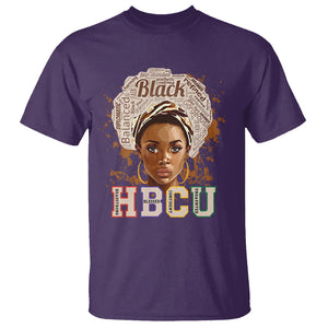 HBCU T Shirt Headstrong Blessed Confident Undaunted Black Educated Graduation TS02 Purple Printyourwear
