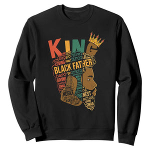I Am Black History Sweatshirt Black King African American Mens TS02 Black Printyourwear