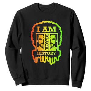 I Am Black History Sweatshirt Black Dope African American Mens TS02 Black Printyourwear