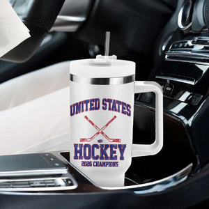 United States Hockey 2026 Champions Tumbler With Handle Patriotic USA Ice Hockey Victory Fan TS02 Print Your Wear
