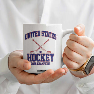 United States Hockey 2026 Champions Coffee Mug Patriotic USA Ice Hockey Victory Fan TS02 Print Your Wear