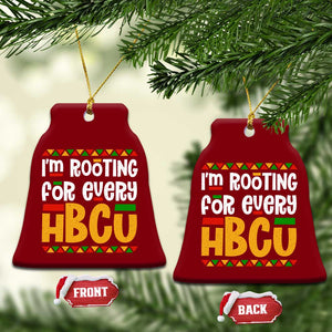 I’m Rooting for Every HBCU Ceramic Ornament Black Pride Support Alumni Students Culture Lovers TS02 Print Your Wear