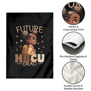 Future HBCU Grad Black Girl Garden Flag College Bound Pride Black Excellence Supporters TS02 Print Your Wear