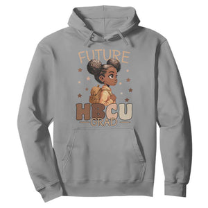 Future HBCU Grad Black Girl Hoodie College Bound Pride Black Excellence Supporters TS02 Sport Gray Print Your Wear