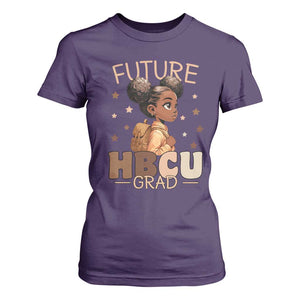 Future HBCU Grad Black Girl T Shirt For Women College Bound Pride Black Excellence Supporters TS02 Purple Print Your Wear