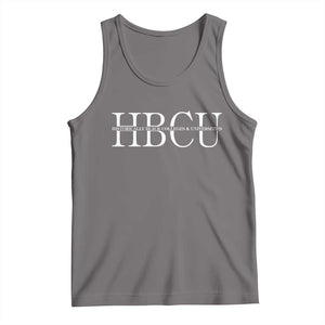HBCU Pride Classic Statement Tank Top Minimalist Black Excellence and History TS02 Deep Heather Print Your Wear