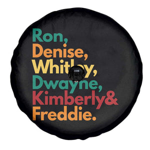 90s Black Sitcom HBCU Culture Tribute Spare Tire Cover Ron Denise Whitley Dwayne Kimberly Freddie TS02 Print Your Wear
