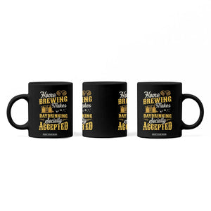 Funny Craft Crew Beer Homebrewers Coffee Mug Home Brewing Makes Day Drinking Socially Accepted Brewery Fans TS02 Print Your Wear