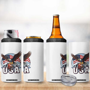 USA 1980 2026 American Eagle vs Canada Loon 4 in 1 Can Cooler Tumbler Vintage Champs Retro Game Day Hockey Sports Fan TS02 Print Your Wear
