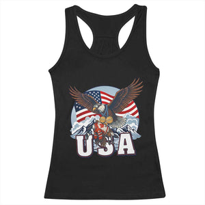 USA 1980 2026 American Eagle vs Canada Loon Racerback Tank Top Vintage Champs Retro Game Day Hockey Sports Fan TS02 Black Print Your Wear