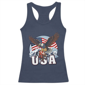 USA 1980 2026 American Eagle vs Canada Loon Racerback Tank Top Vintage Champs Retro Game Day Hockey Sports Fan TS02 Navy Print Your Wear