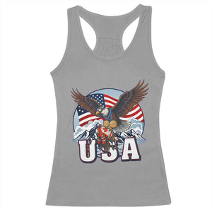 USA 1980 2026 American Eagle vs Canada Loon Racerback Tank Top Vintage Champs Retro Game Day Hockey Sports Fan TS02 Sport Gray Print Your Wear