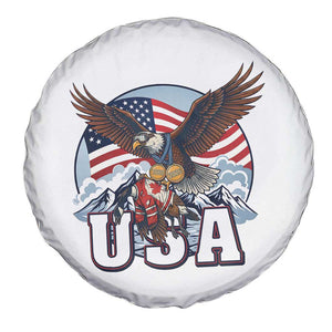 USA 1980 2026 American Eagle vs Canada Loon Spare Tire Cover Vintage Champs Retro Game Day Hockey Sports Fan TS02 Print Your Wear